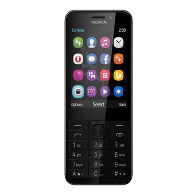 Nokia 230 Telefono Movil 28 Qvga Bt Fm Gris